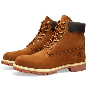 Timberland Rust Nubuck Premium Waterproof Boots